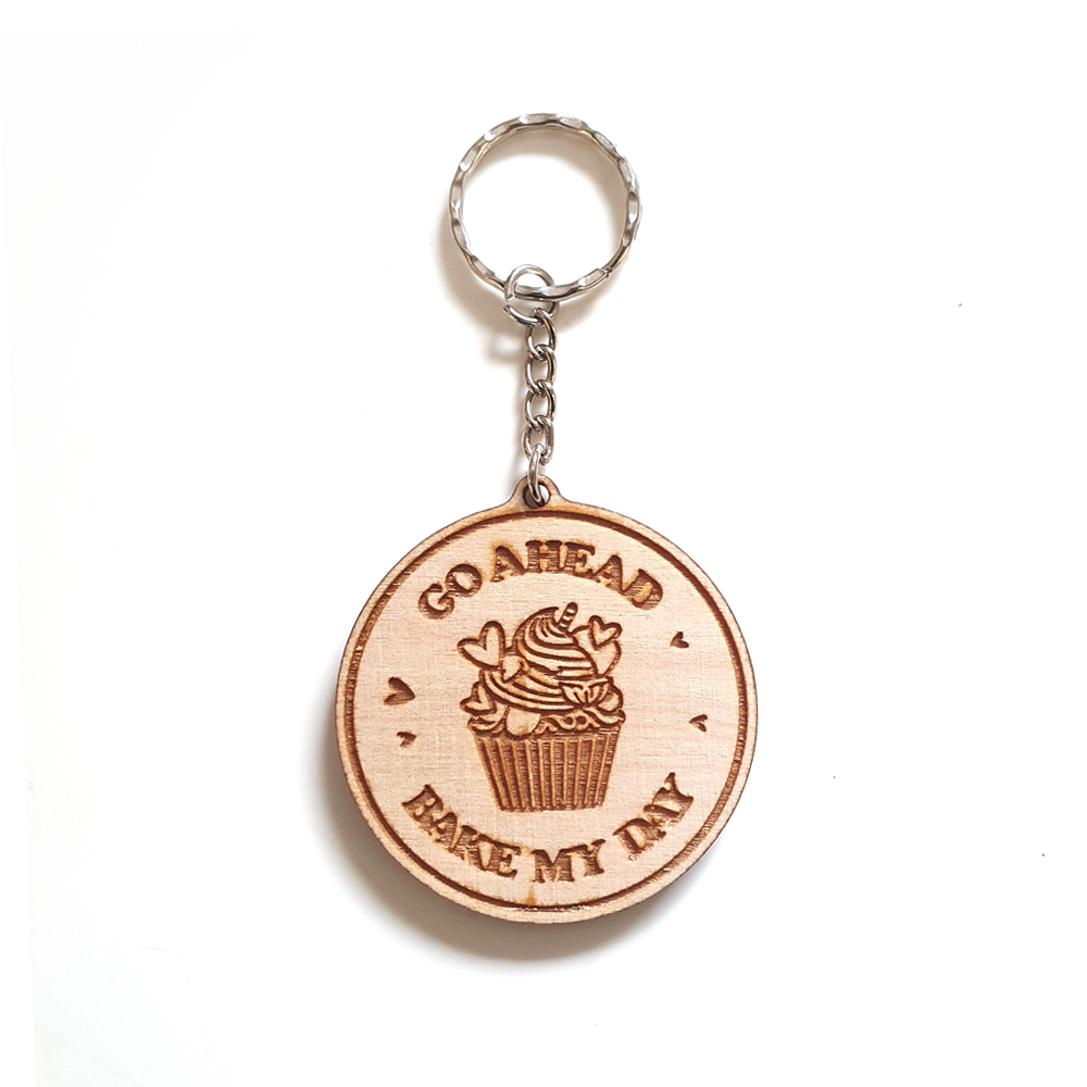 Keyring - Go Ahead Bake My Day.